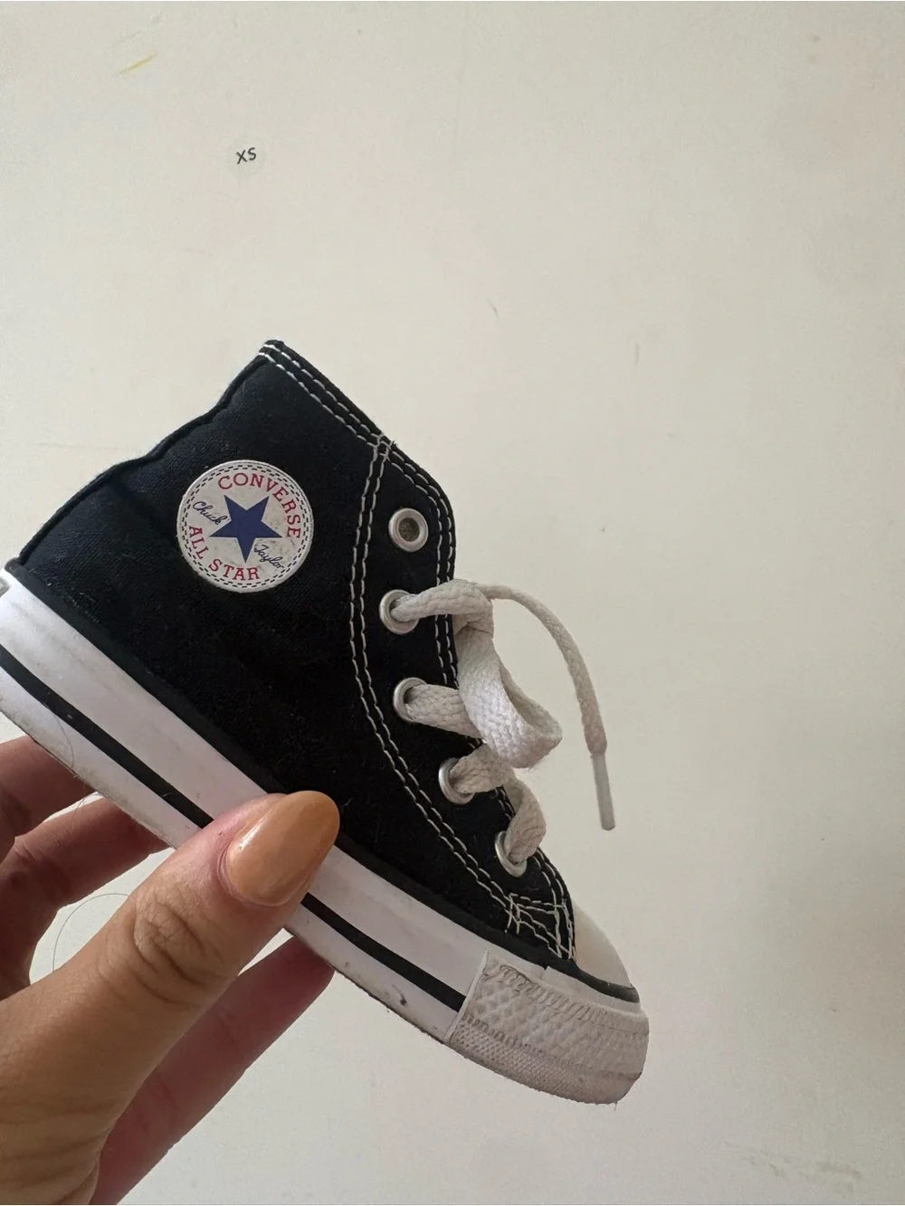 Converse Black & White Kids High-Top Sneakers